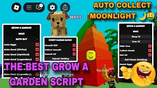 (🌙) Grow a Garden Script - AUTO COLLECT MOONLIGHT,AUTO LUNAR POINTS! - Fluxus,Delta, Arceus X Mobile