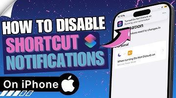 How to Disable Shortcut Notifications on iPhone | IOS 15, 16, 17, 18