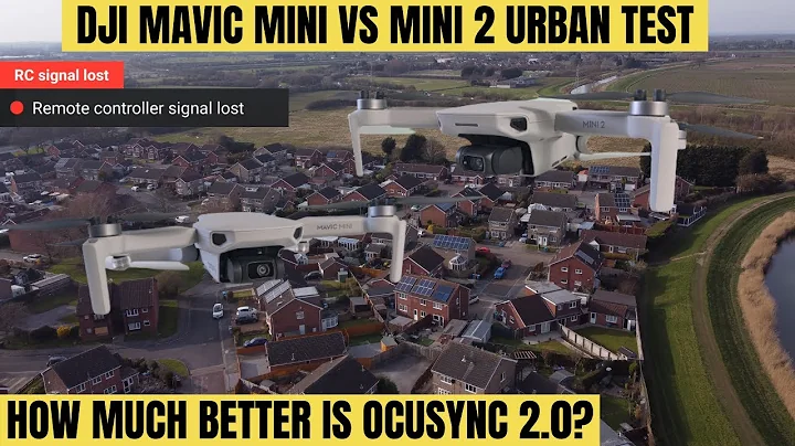 DJI MINI 2 OCUSYNC VS WIFI MAVIC MINI URBAN SIGNAL STRENGTH TEST (PART 1)