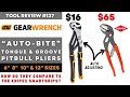 GearWrench Auto-Bite T&amp;G Pliers - How Do They Compare to Knipex SmartGrip Auto Adjusting Pliers?