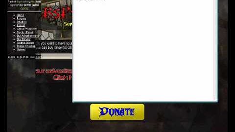 How To Make RuneScape Private Server WebClient! 2012 New Site New Community!