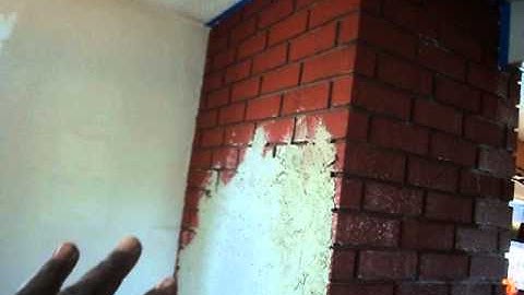 Venetian Plaster, fireplace part 1 by Leon Jones