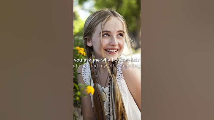 You asked me why I cut my hair and changed myself… #sabrinacarpenter #glowup #fypp #fyp #foryou