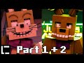 FNAF Minecraft Animation Movie "Drawn to the Bitter" [Parts 1 and 2]