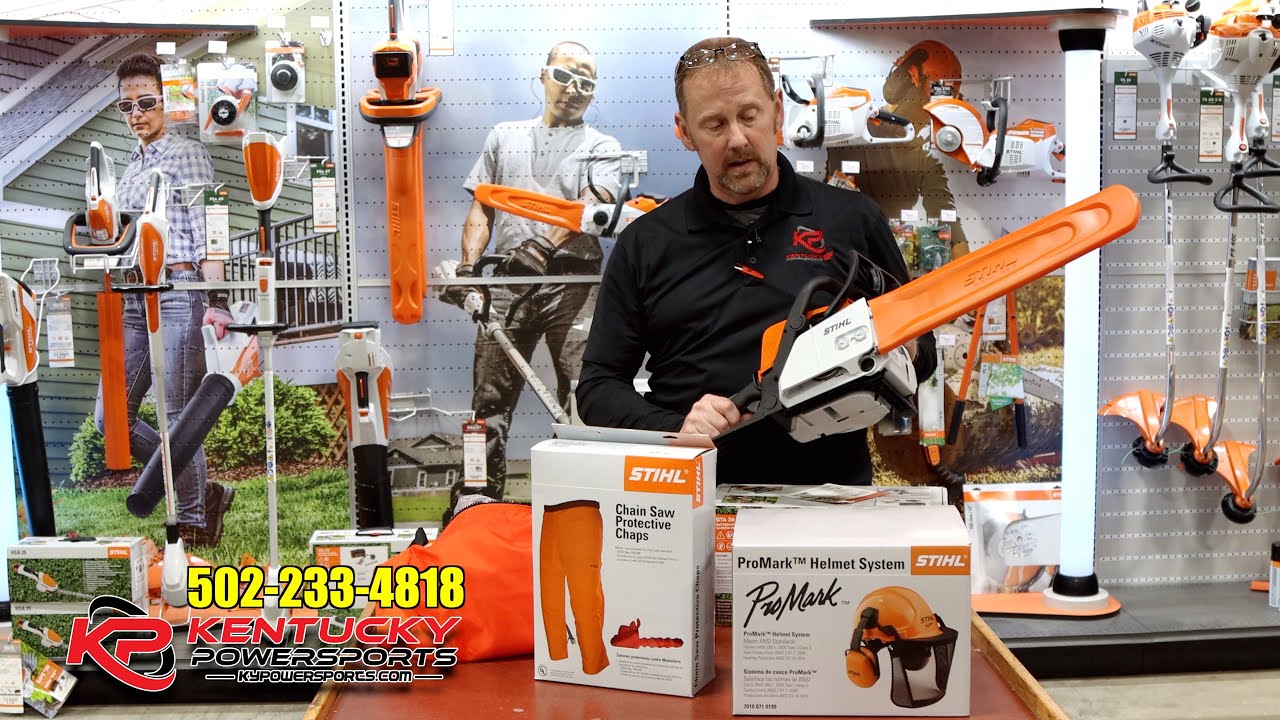 Stihl Chainsaws & PPE - YouTube