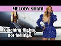 MELODY SHARI | Shares Instagram Video Of Herself On A Plane