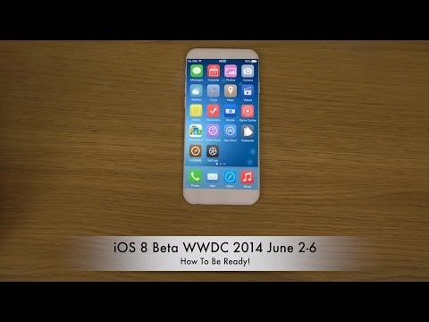 Apple iOS 8 Beta WWDC 2014 June 2-6 - How To Be Ready For Installation Tutorial!
