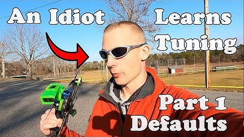 An IDIOT Learns to Tune a Quadcopter - Part 1 Defaults and Filtering - Betaflight 4.4