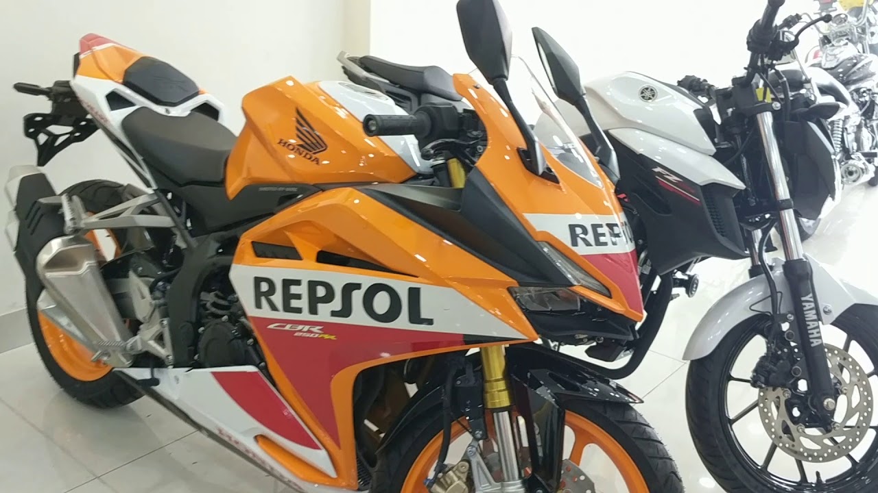 Ngắm cbr250rr repsol và test tiếng bô ở chế độ sport+ - YouTube