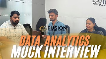 Data Analytics Mock Interview | Real-Time Questions & Answers for Freshers and Experts