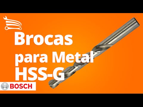 Vídeo: Brocas Bosch: Para Metal E Madeira, Concreto E Grés Porcelânico, Degrau HSS-G E Outros Modelos