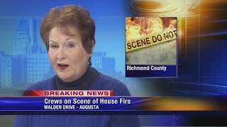 House fire on Walden Drive