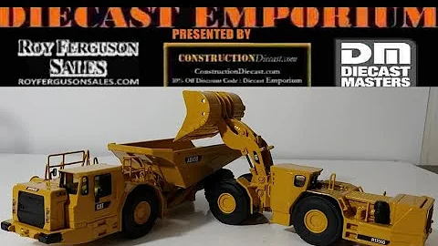 Diecast Masters Core Classics Caterpillar R1700G LHD Underground Mining Loader