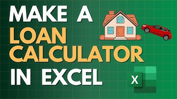 Create a simple Loan Calculator and repayment schedule in Excel