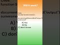Guess if it works or not! #javascript #coding