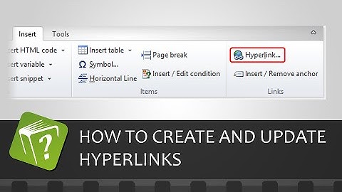 How to create and update hyperlinks (Step-by-step guide)