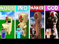 Minecraft - NOOB vs PRO vs HACKER vs GOD : SCP-173 SUPER BATTLE in Minecraft ! AMV SHORT Animation