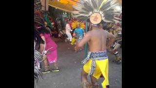 Danzada en san gregorio atlapulco con el kapitan santos galicia