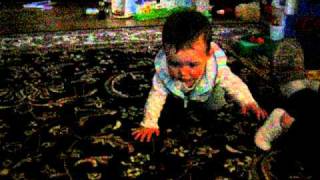 Julia crawling!!