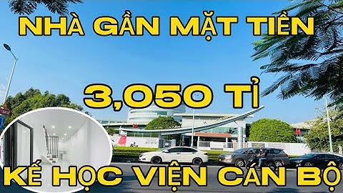 NHÀ GẦN HỌC VIỆN CÁN BỘ CHU VĂN AN SỔ HỒNG RIÊNG CHỈ 3 TỈ