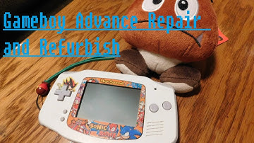 Gameboy Advance Repair and Refurb - Easy Power Switch Fix