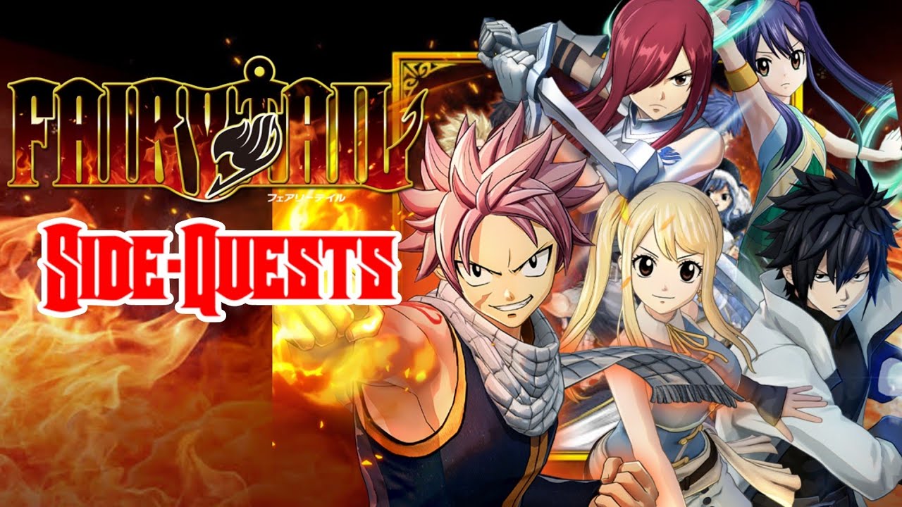 Side-Quests in The Fairy Tail Game! - YouTube