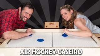 Fizemos uma mesa de air hockey! #ManualMaker Aula 15, Vídeo 2