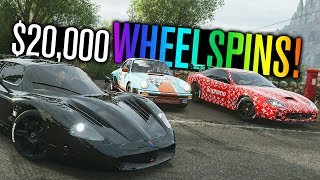 $20,000 Budget WHEELSPIN Builds! | Forza Horizon 4