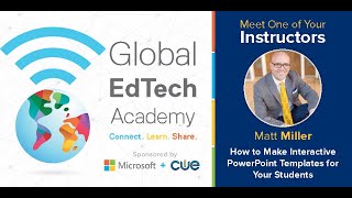 How to Make Interactive PowerPoint Templates for Your Students with Matt Miller
