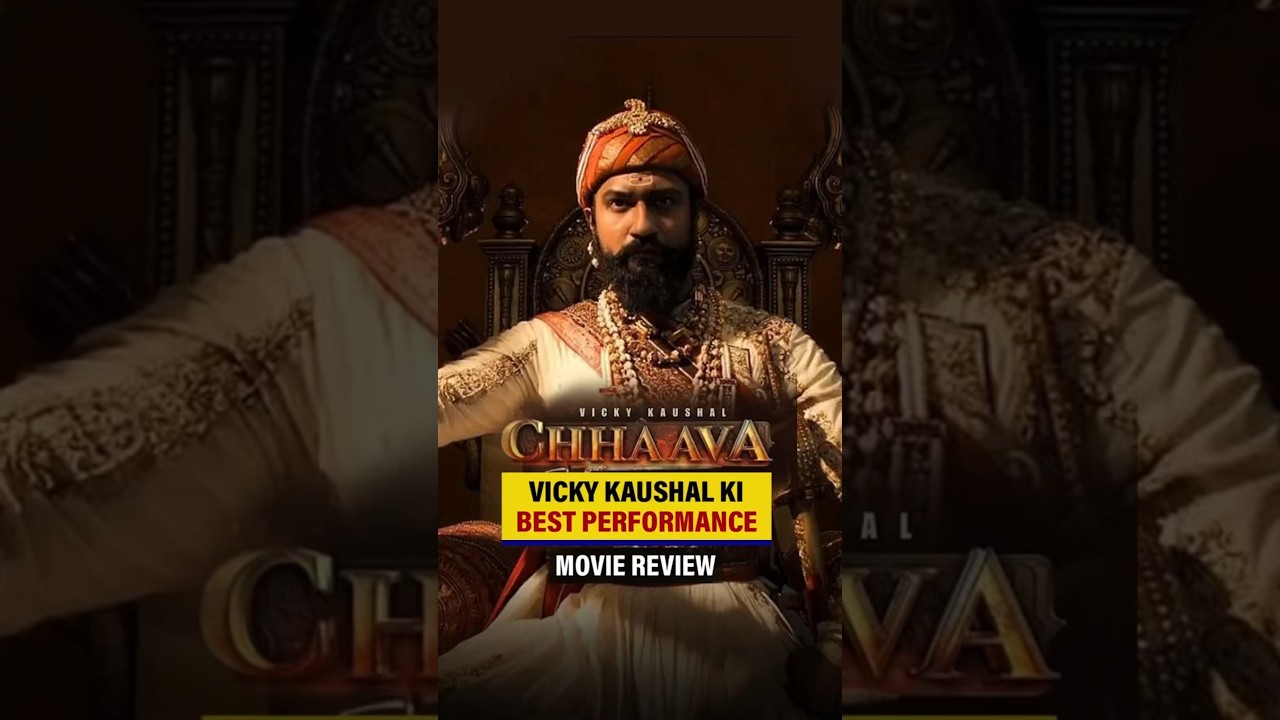 Chhaava Movie Review | Vicky Kaushal as Chhatrapati Sambhaji Maharaj #Shorts #Chhaava