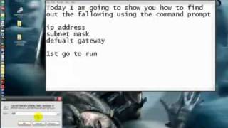 How to find out ip address using cmd.flv
