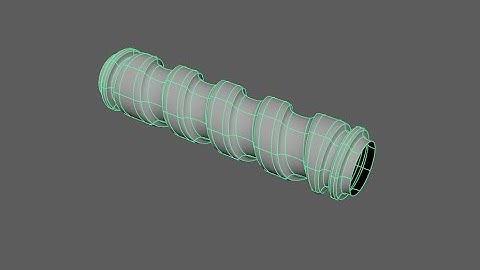 Spiral Geometry In Maya (image to video)