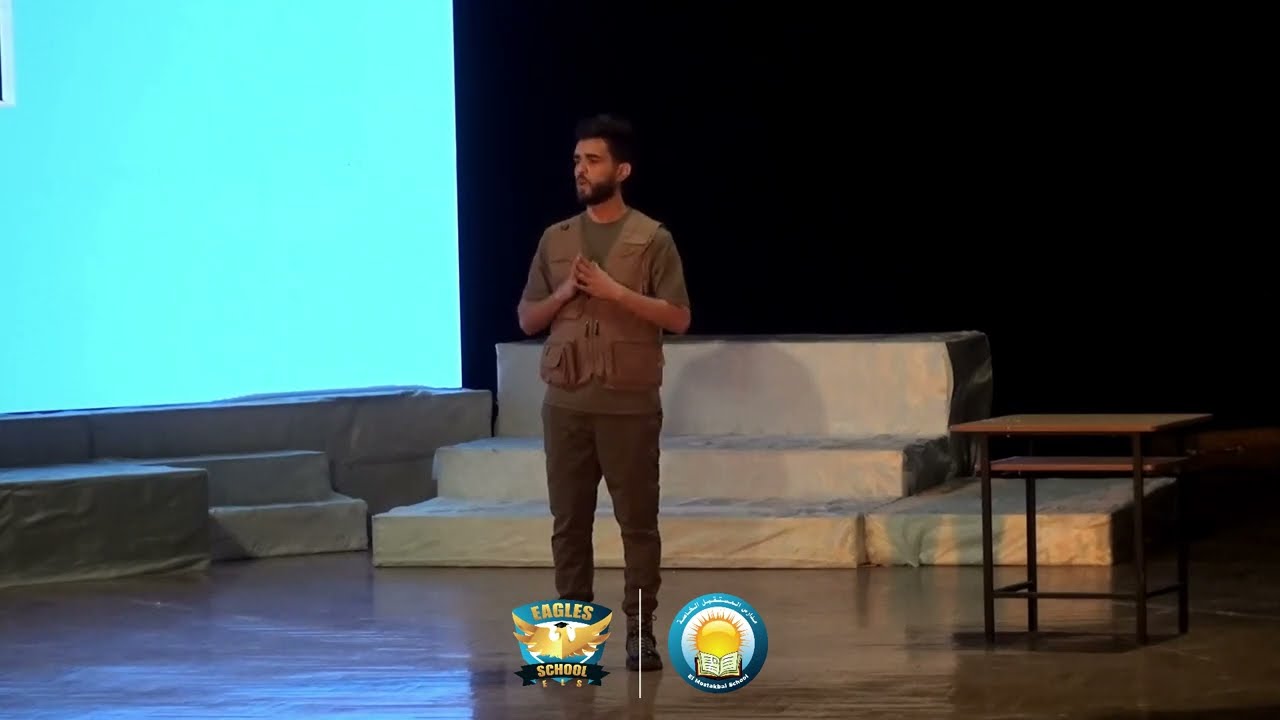 مشهد اليهود 2 - العرض المسرحي ( حكاية أرض )