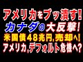 2025/3/13 トランプ政権、鉄鋼・アルミ25％関税発動　EUが報復関税へ! 　カナダも大反撃「米国債48兆円の売却申請」を開始か。アメリカ債務問題が深刻化する可能性　トランプ政権と米経済に打撃?
