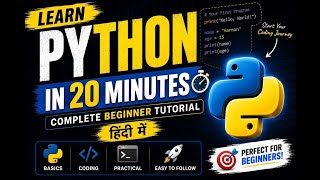 Python Tutorial for Beginners in Hindi | Learn Python from Scratch (2026)