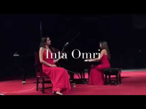 بيانو وكمان بطريقة رائعة ام كلثوم 