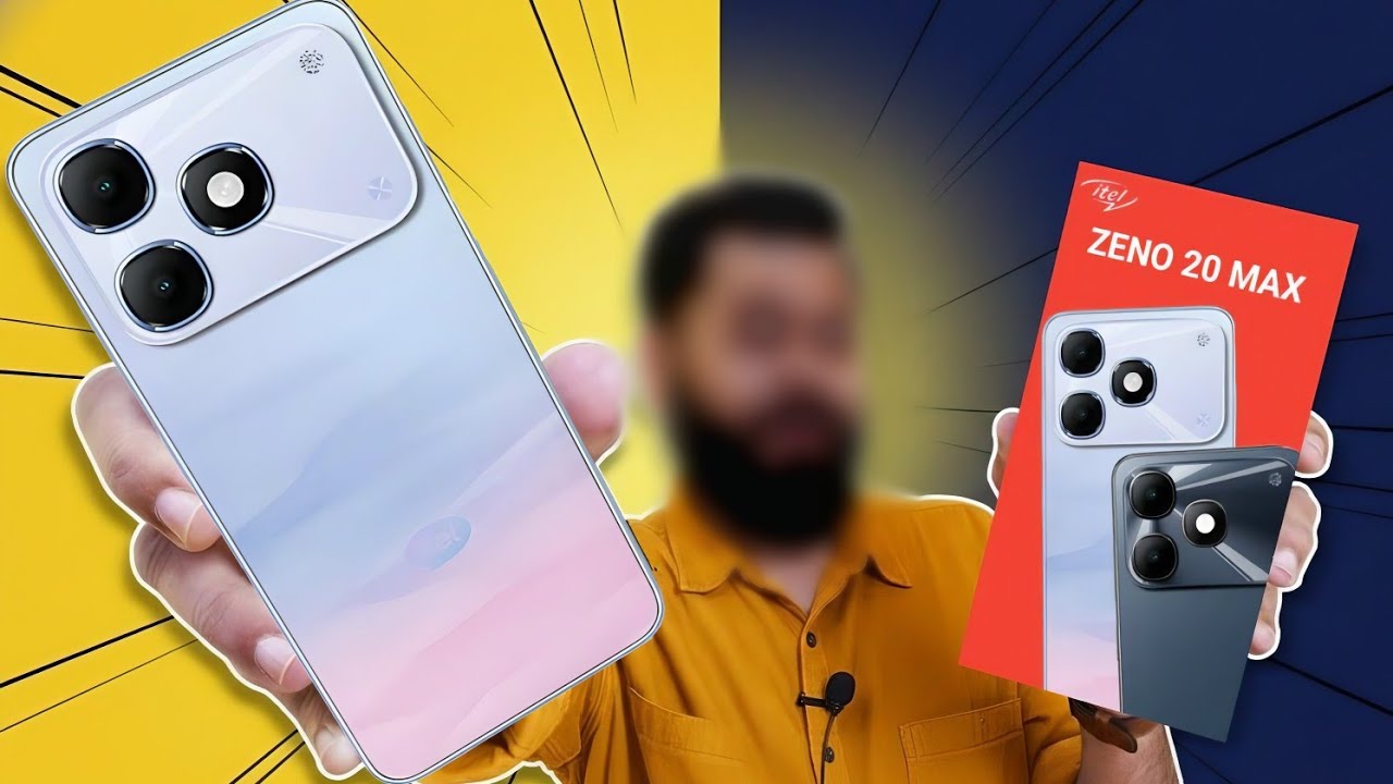 Itel Zeno 20 Max Unboxing, review & first look
