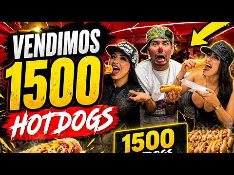 TRABAJAMOS VENDIENDO HOT DOG 🌭TRIPLICAMOS LA VENTA Y ESTO GANAMOS💰
