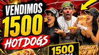 TRABAJAMOS VENDIENDO HOT DOG 🌭TRIPLICAMOS LA VENTA Y ESTO GANAMOS💰