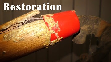 Repairing a Broken Garden Pruner Handle. Asmr for Men