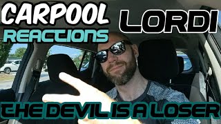 Lordi The Devil Is A Loser Carpool Reactions