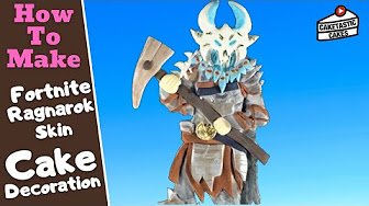 RAGNAROK Cake Decorating Tutorial - How to Make FORTNITE Cake Decorations by Caketastic Cakes