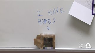 Akron middle school evacuated after bomb threat discovered; suspect is 11 years old