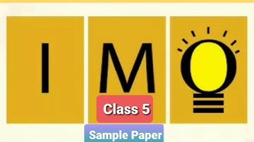 Olympiad Sample Paper for Class 5