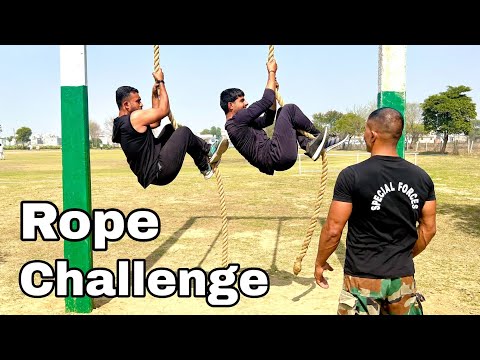 Rope Challenge With Commando || Commando fitness club 9599826970