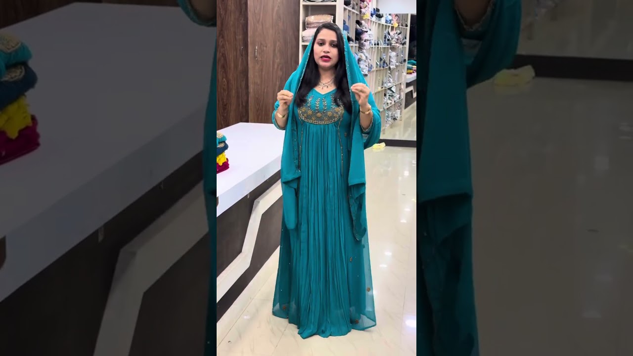 Party wear overcoat gown collection 🔥for booking whats app 8086640627