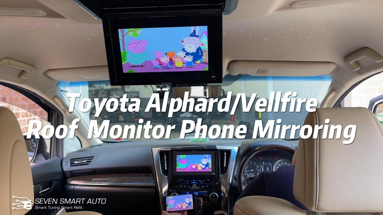 Toyota Alphard / Vellfire (Alpine EX10 / EX11) Wireless CarPlay