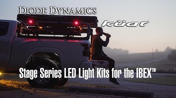 Diode Dynamics Stage Series LED Light Kits for the IBEX™ Truck Bed Rack Showcase