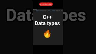 int, float, char, bool, double & long in C++ #coding #alltools #cpp