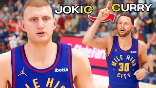 NBA 2K25, but Player Names Must Link